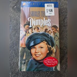 Shirley Temple Dimples VHS Factory Sealed  New
